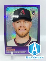 2022 Topps Heritage Rookie Purple Refractor #77 Seth Beer